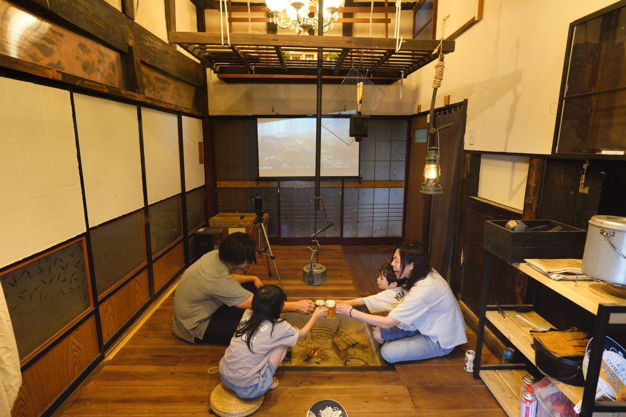囲炉裏の間 宴会